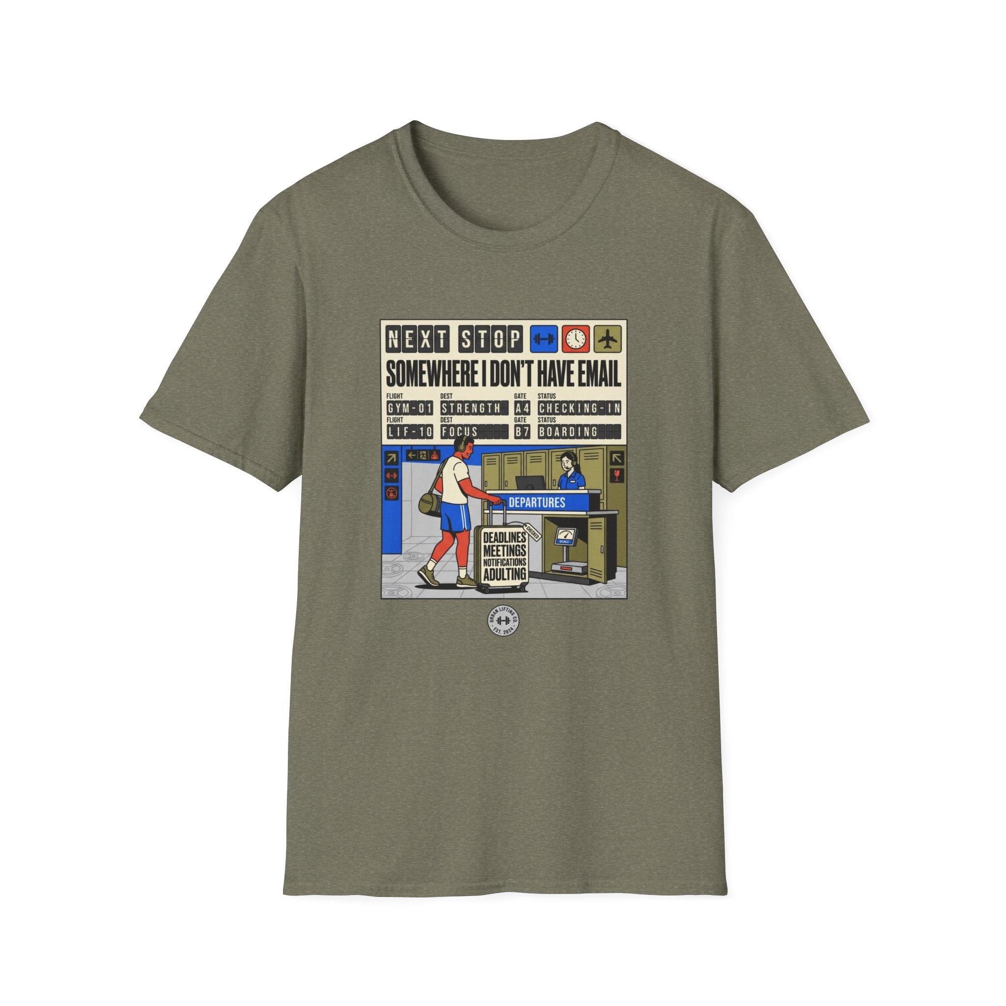 Next stop, somewhere I don't have email T-Shirt