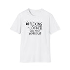 Flexing Locked – Post-Pump Protocol T-Shirt