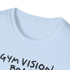 Gym Vision Board – Neon Goals Edition T-Shirt