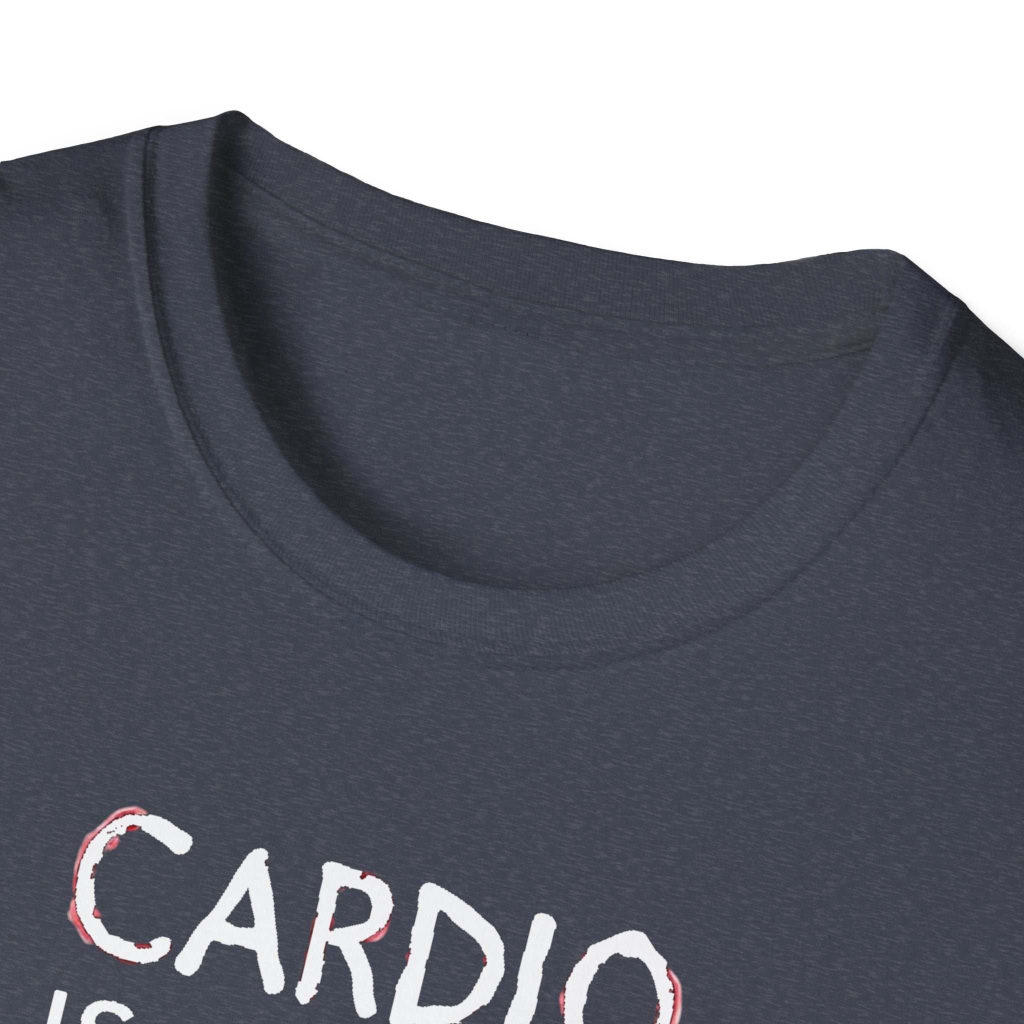 Cardio Is a Scam typo T-Shirt