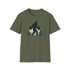 Forest Beast Mode – Bigfoot Barbell Edition T-Shirt