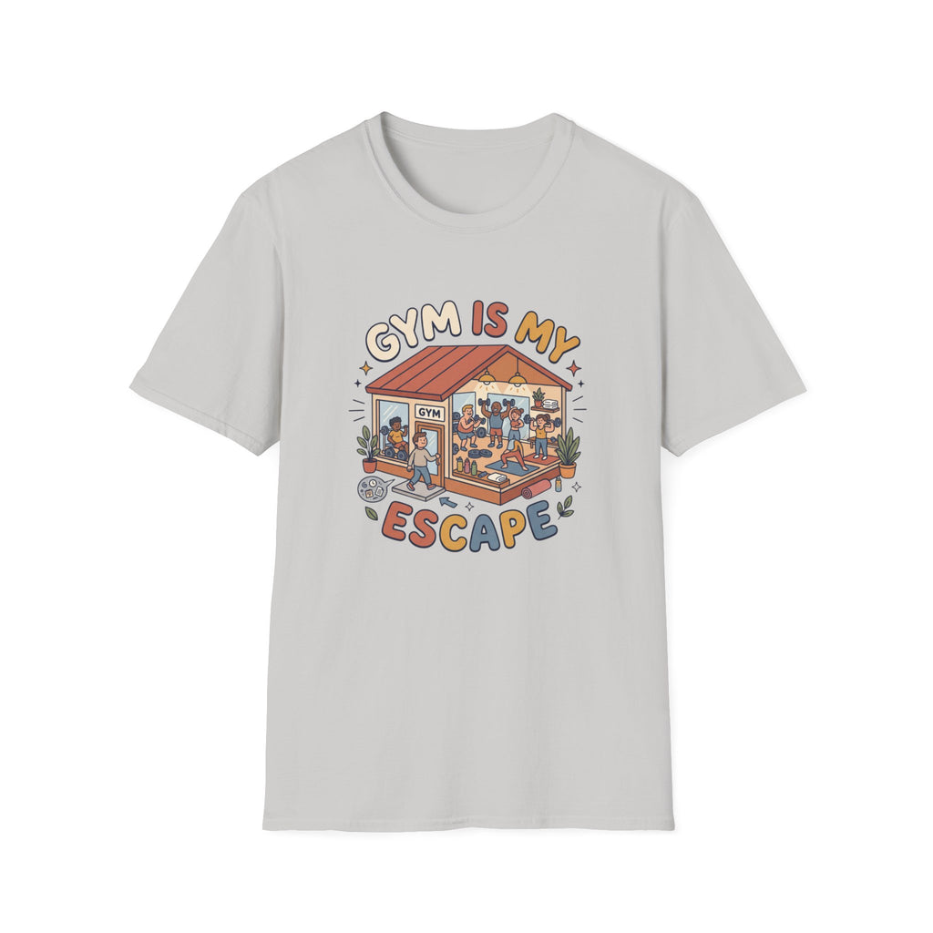 Gym is my escape - Warm T-Shirt