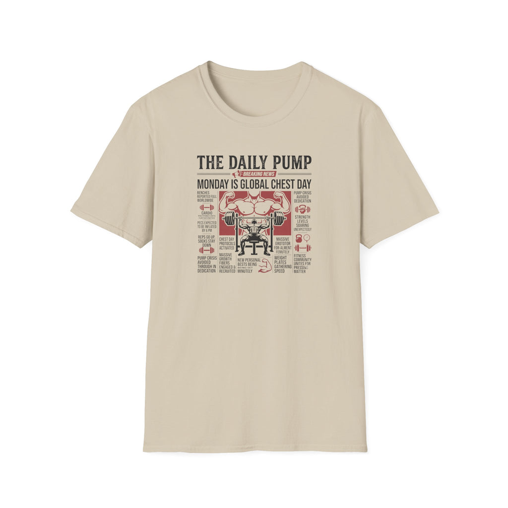 Monday is Global chest day - Breaking news T-Shirt