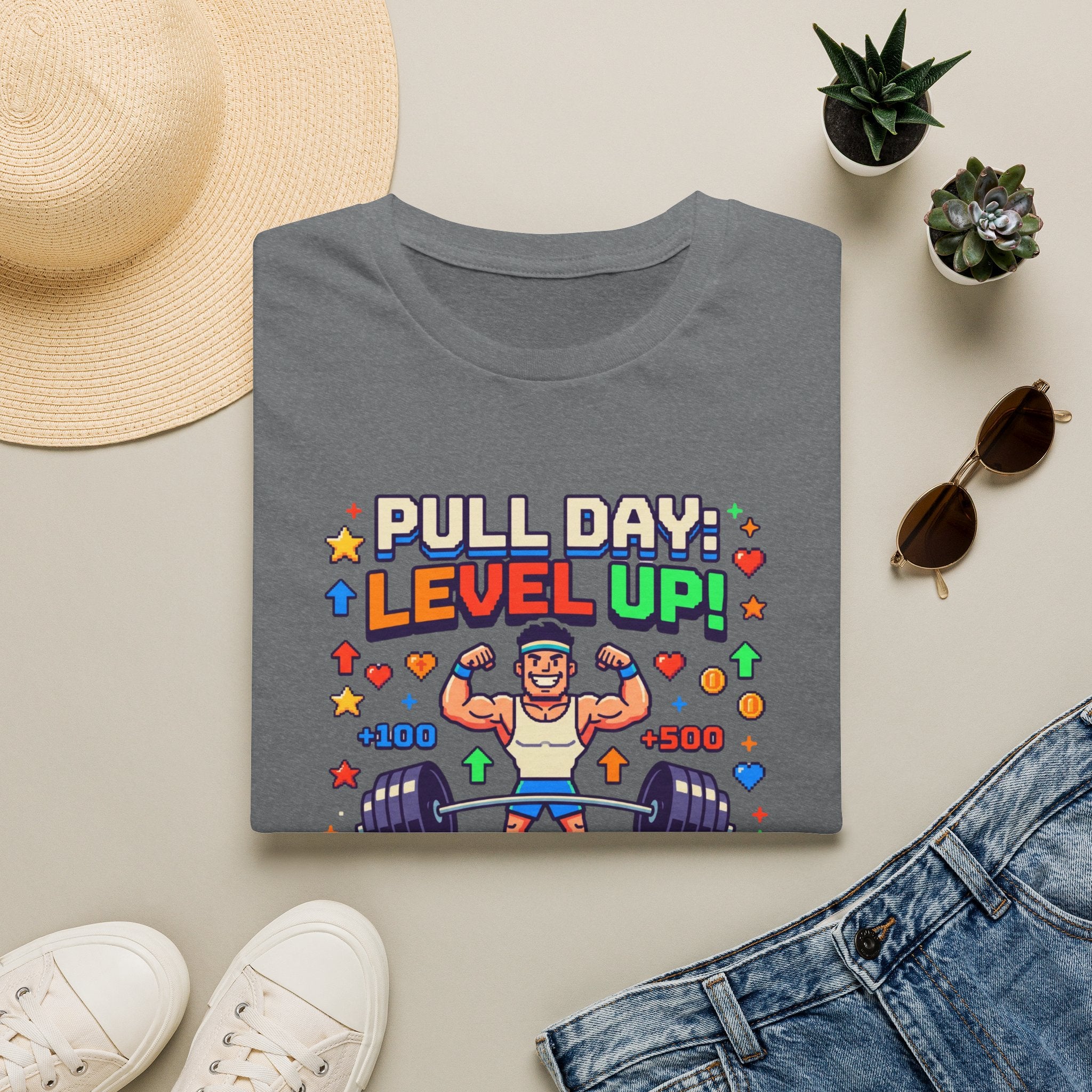 Pull day - Level Up game T-Shirt