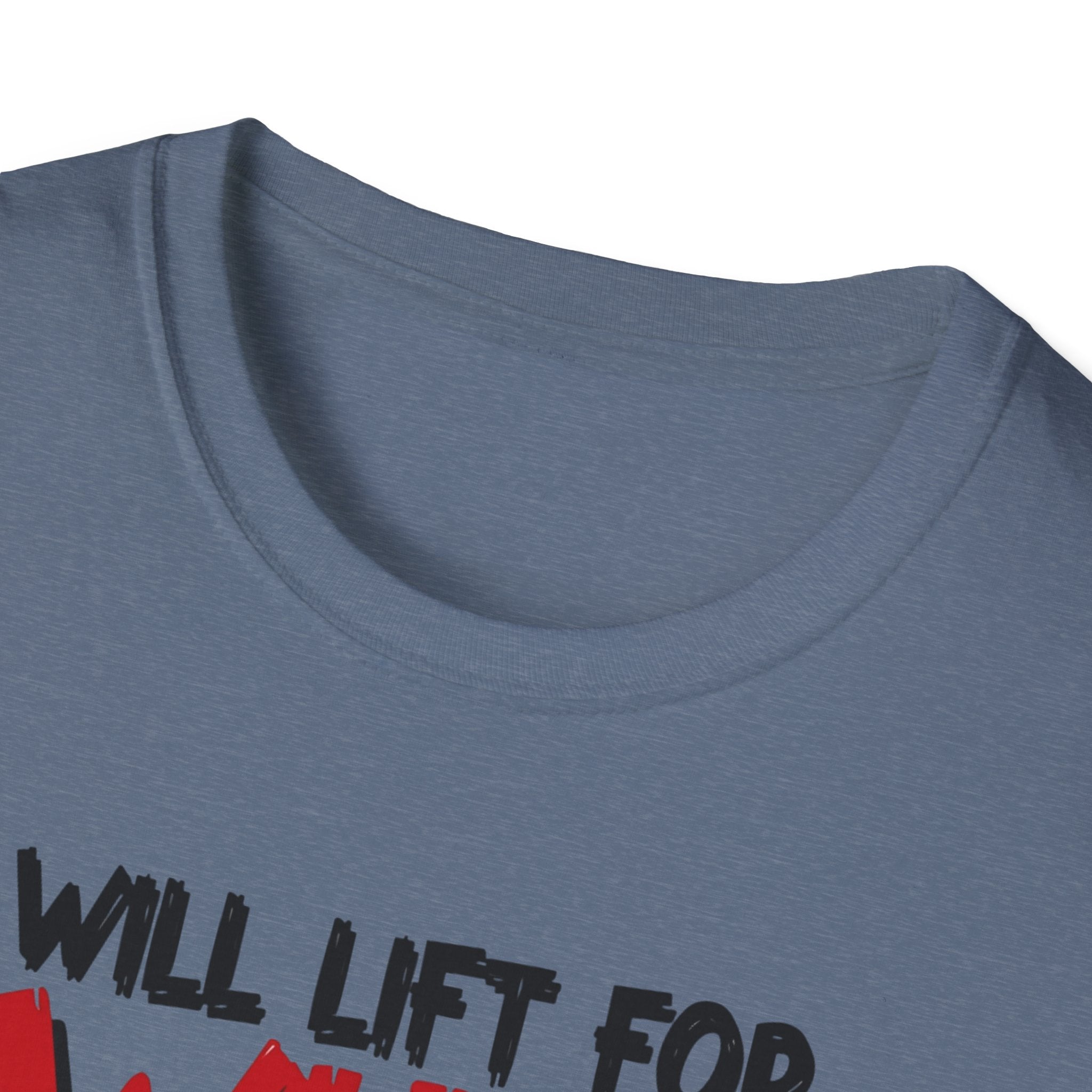 Will Lift for Whey – Barbell Edition T-Shirt