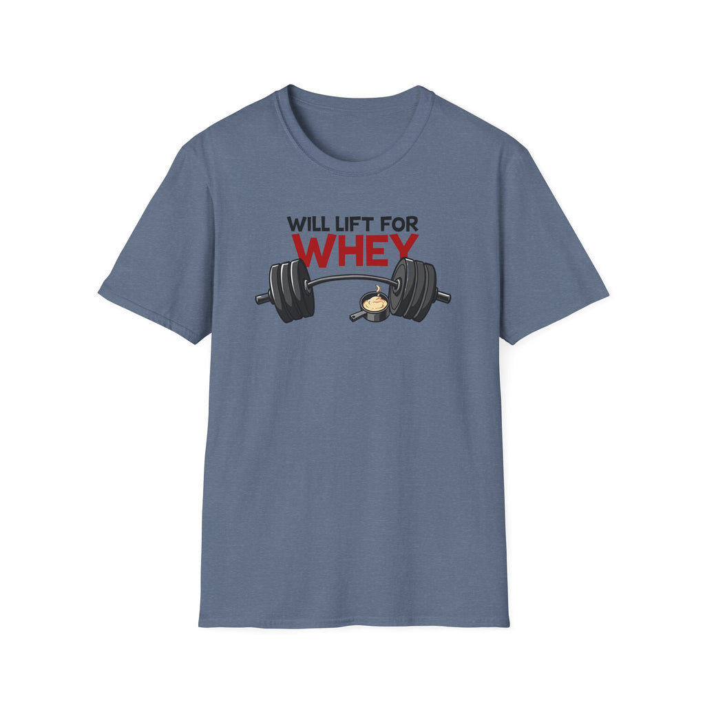 Will Lift for Whey – Scoop Edition T-Shirt