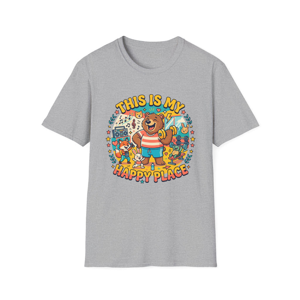 This is my happy place - Gym T-Shirt