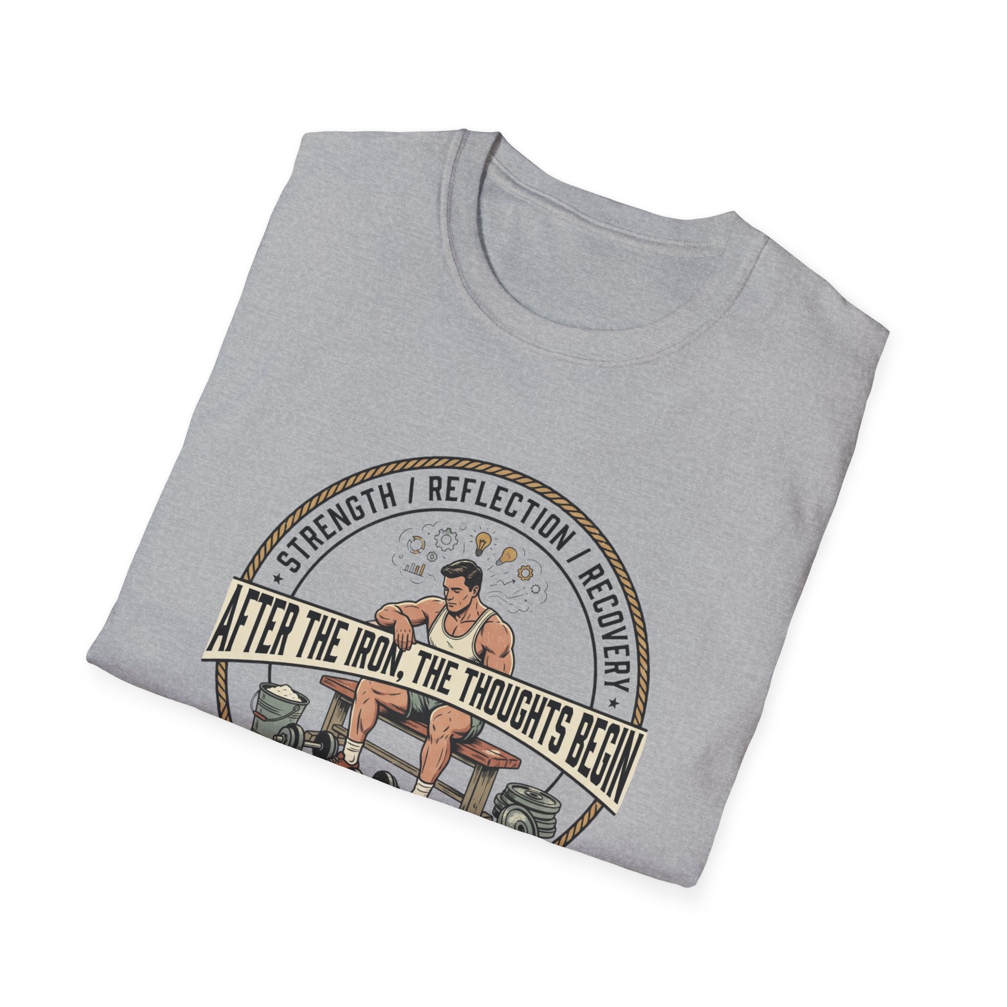 After the iron, the thoughts begin T-Shirt