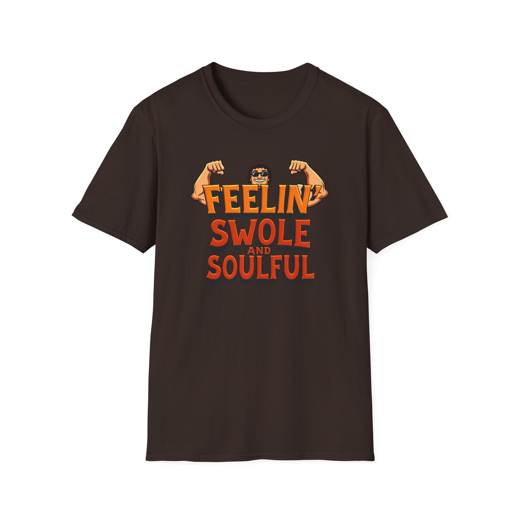 Feelin’ Swole and Soulful – Classic Pump Edition T-Shirt