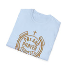 PRs and Prayer Requests – Faith & Fitness Circle Emblem Tshirt
