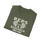 Reps & Research – Science Meets Strength T-Shirt
