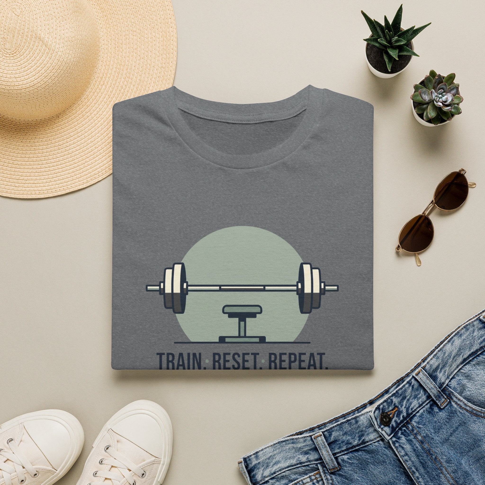 Train. Reset. Repeat T-Shirt