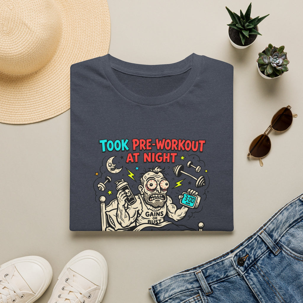 Took pre at night, now I lift the sun T-Shirt