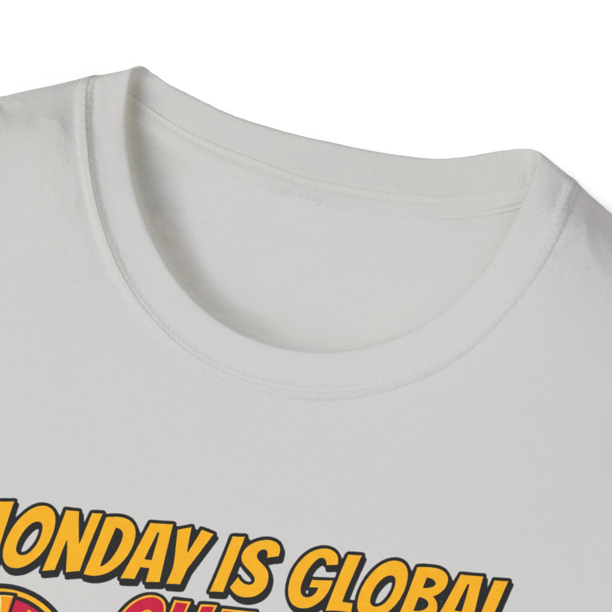 Monday is Global chest day - Comic T-Shirt