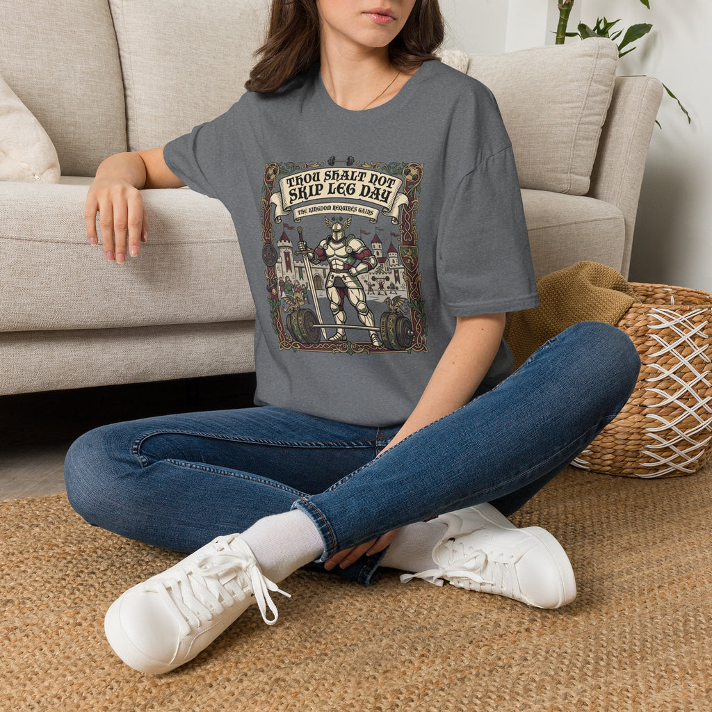 Thou Shalt not skip leg day T-Shirt