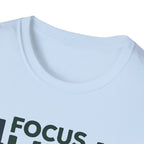 Lift Strong – Focus. Lift. Repeat. T-Shirt