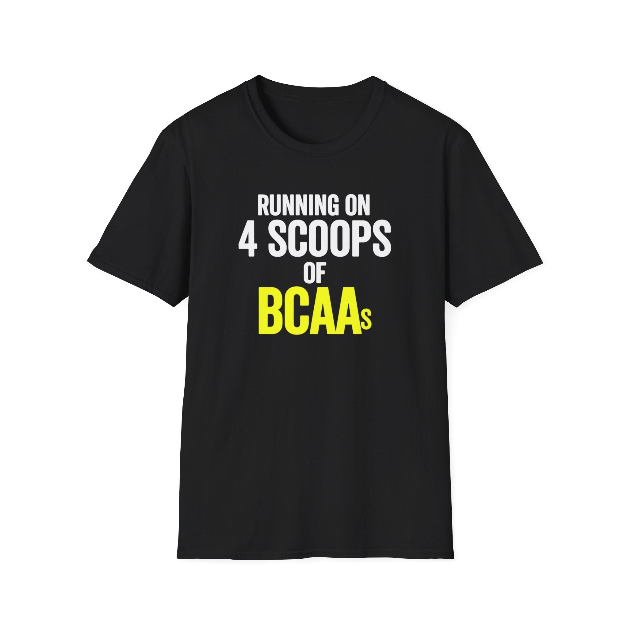 Running on 4 Scoops of BCAAs T-Shirt