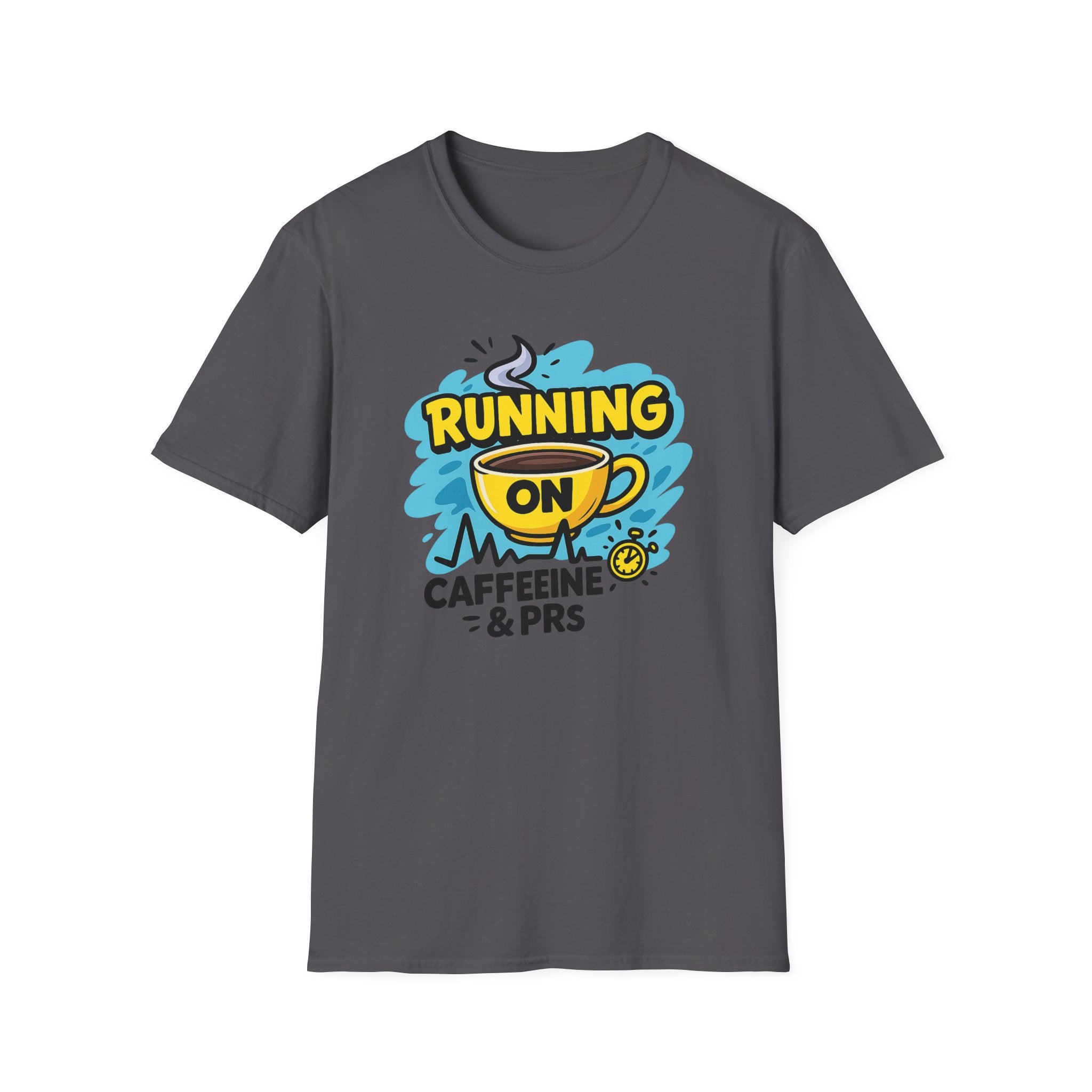Running on Caffeine & PRs T-Shirt