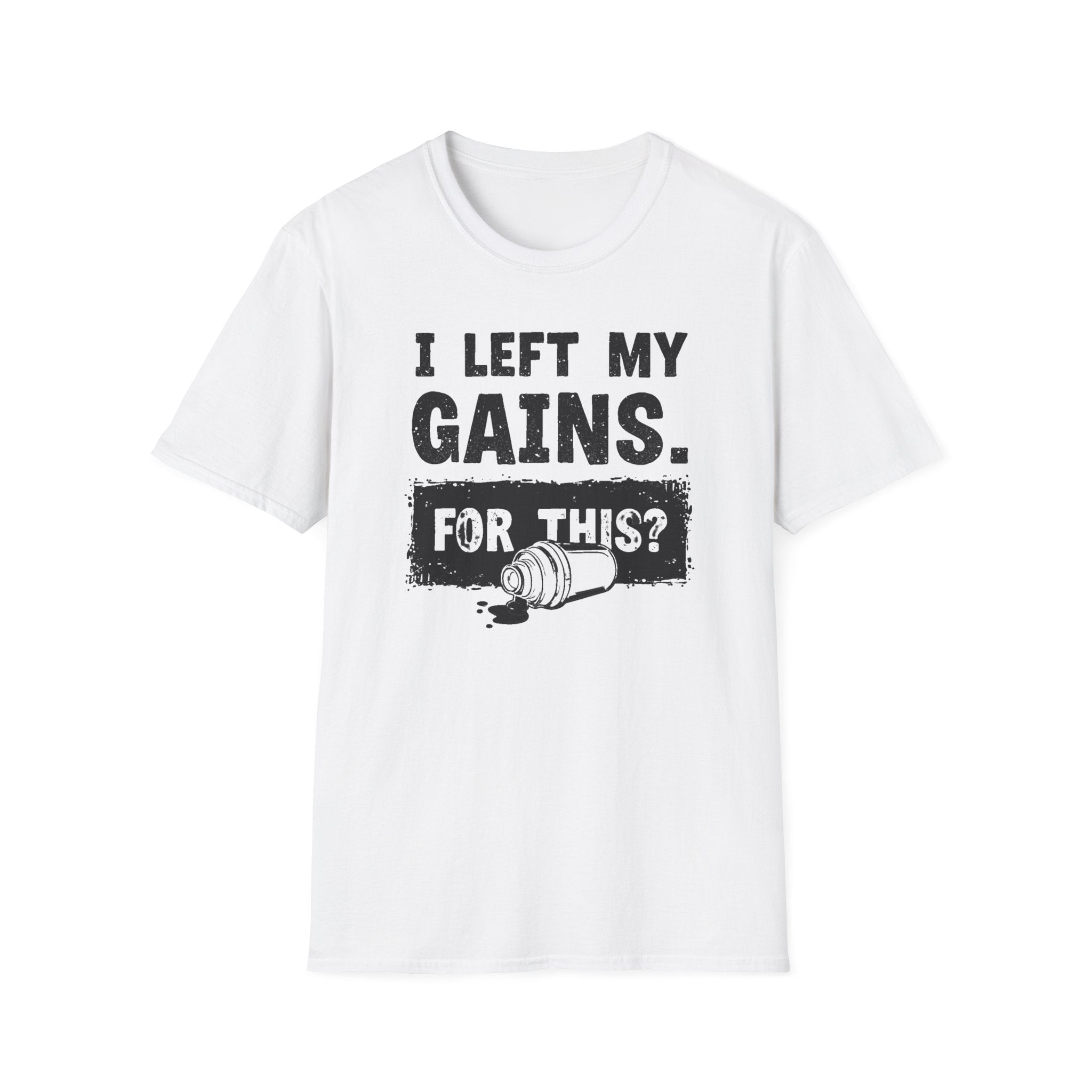 I Left My Gains for This? (Vintage Grunge Edition) T-Shirt
