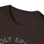 Holy Spirit. Heavy Weights. – Crossed Barbells Emblem Tshirt