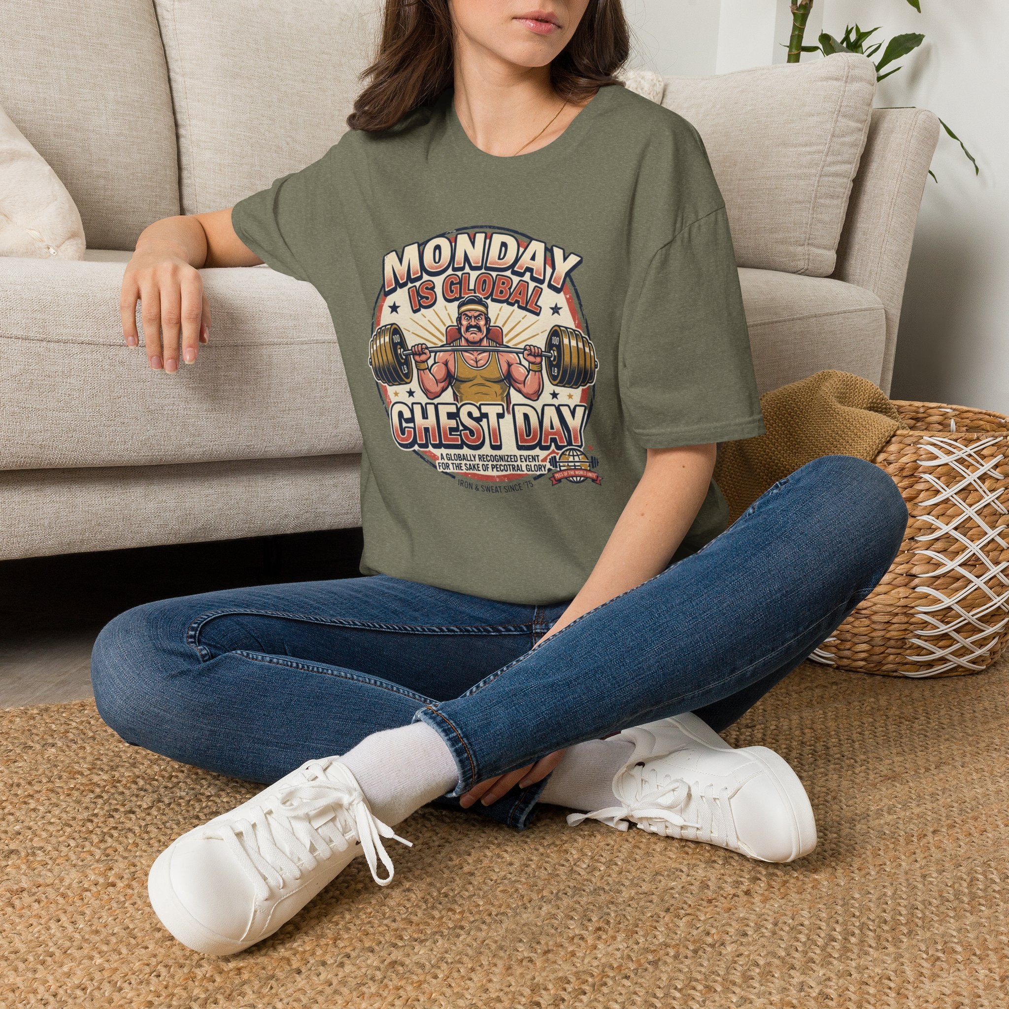 Monday is Global chest day - Global event T-Shirt