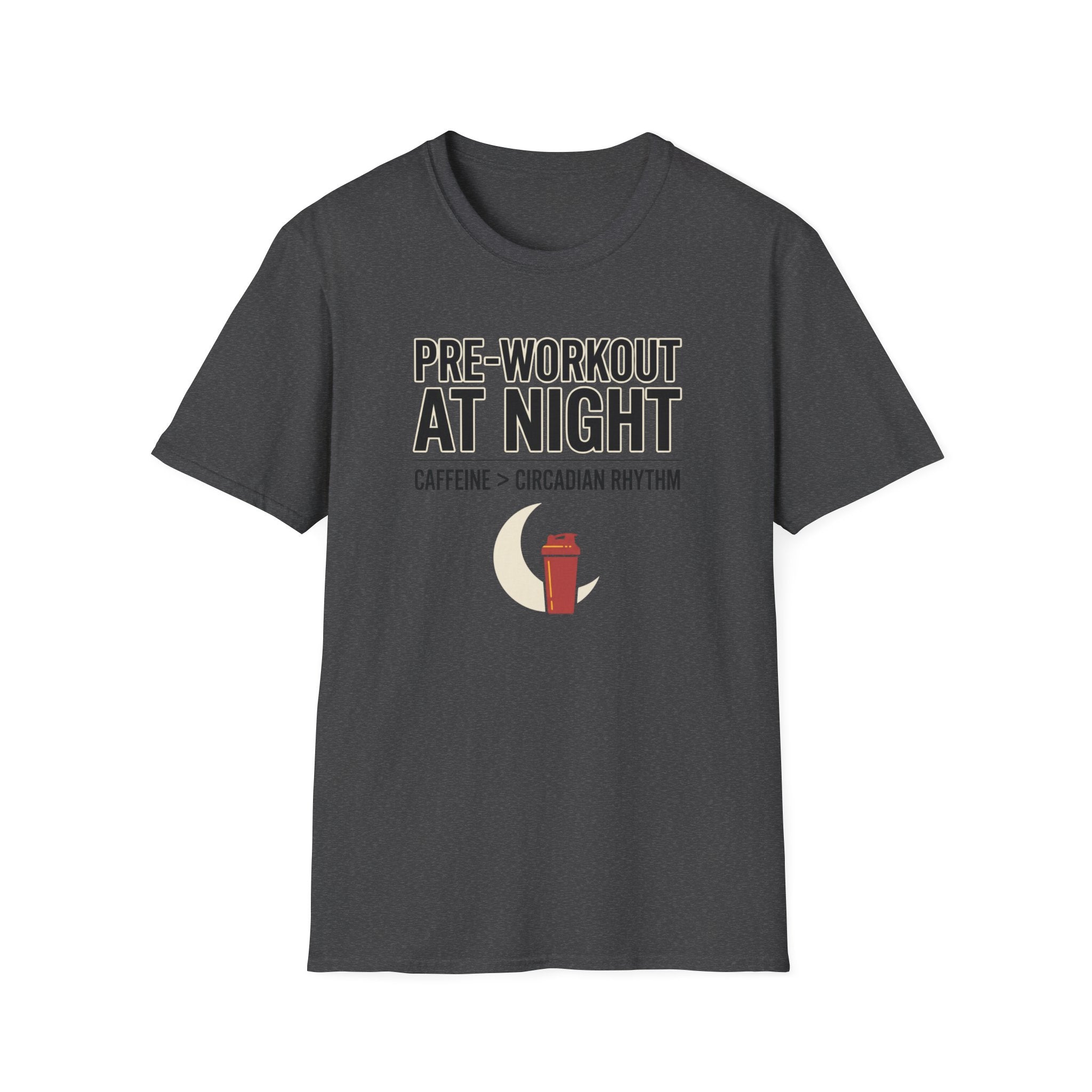 Pre at night - Caffeine > Circadian Rythm T-Shirt