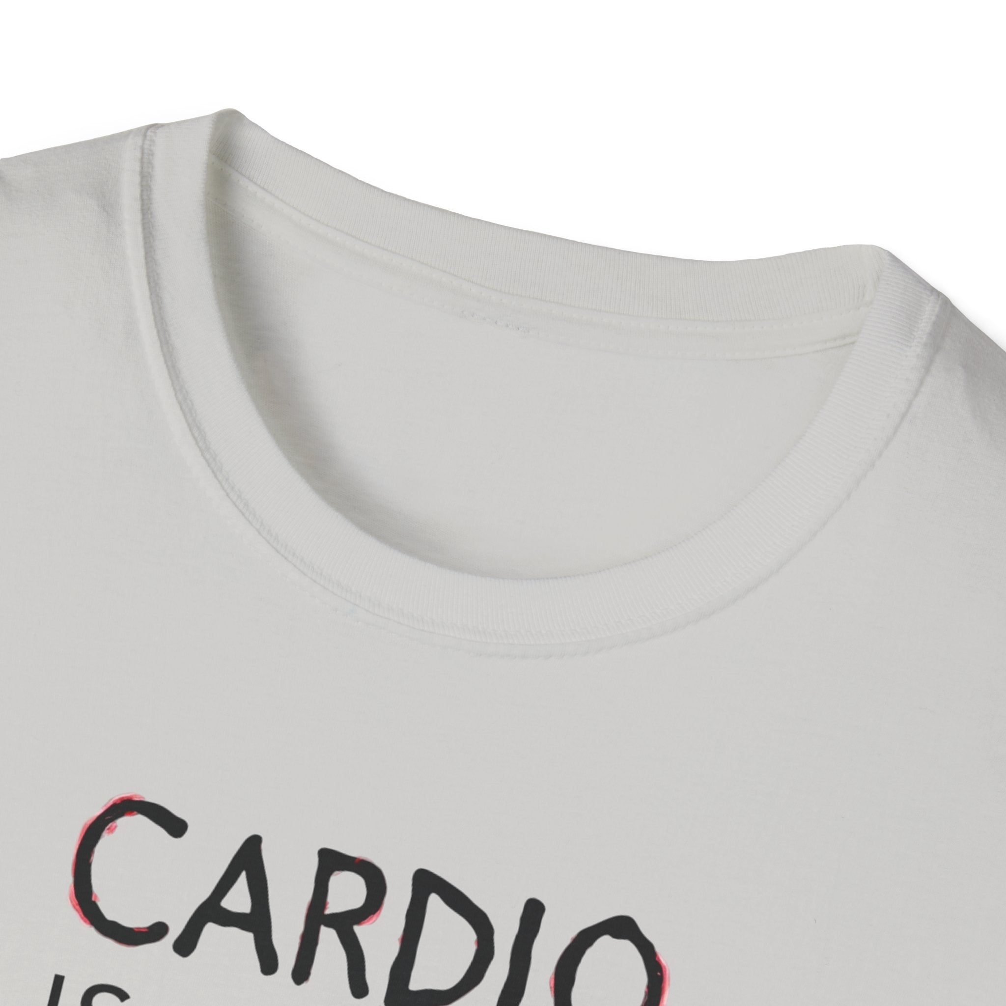Cardio Is a Scam typo T-Shirt