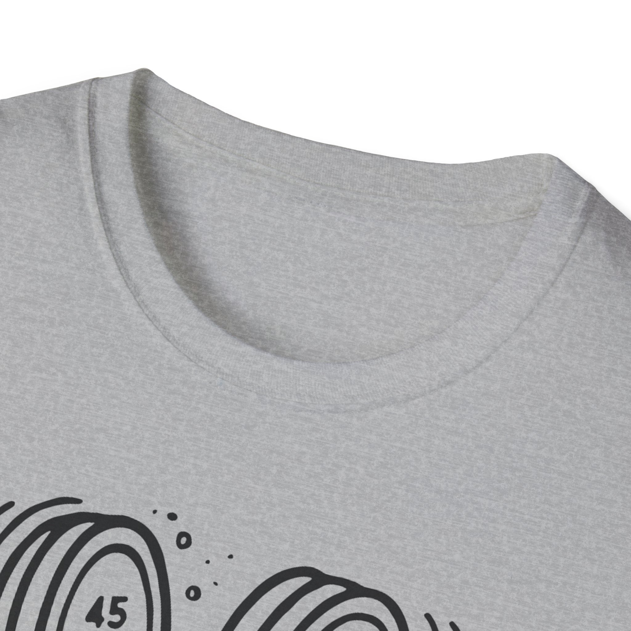 Counting Plates Counts as Cardio – Barbell Humor T-Shirt