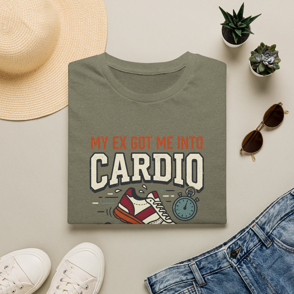 My Ex Got Me Into Cardio T-Shirt