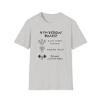 Gym Vision Board – Neon Goals Edition T-Shirt