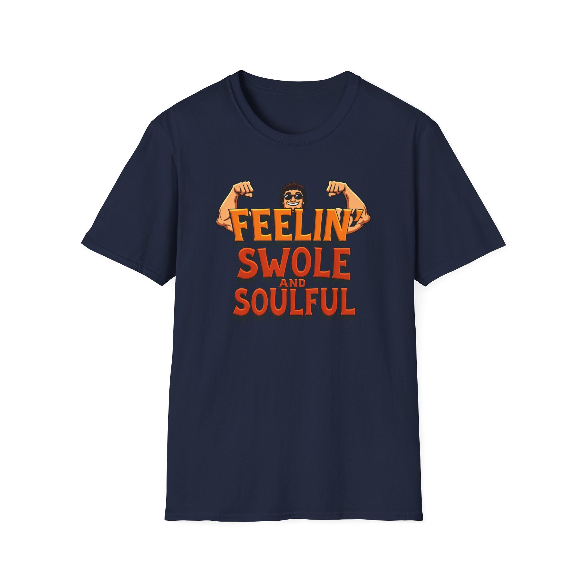 Feelin’ Swole and Soulful – Classic Pump Edition T-Shirt