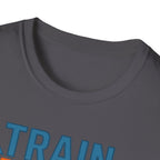 Train Angry, Lift Heavier typo T-Shirt