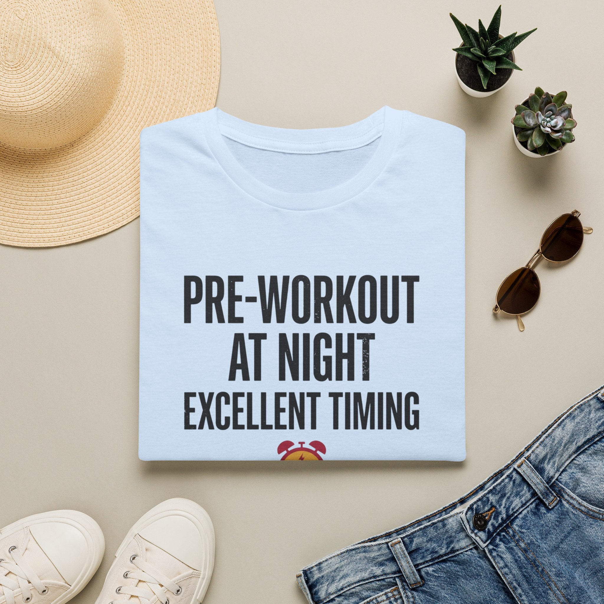 Pre at night - Excellent timing T-Shirt
