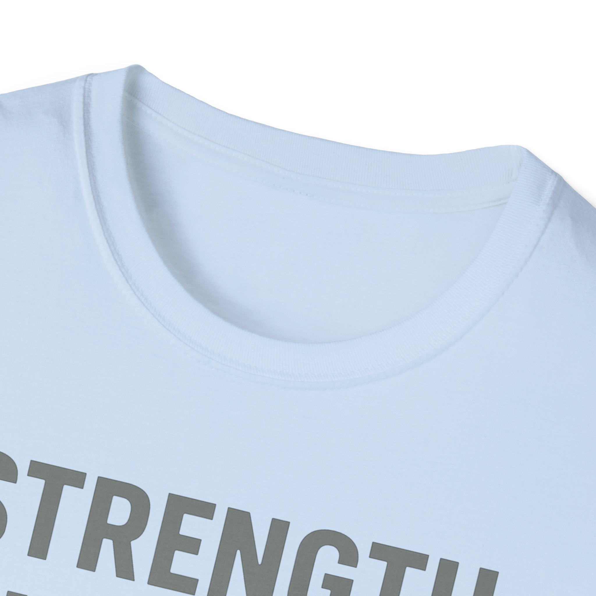 Strength Through Scripture – Bold Faith & Fitness Statement Tshirt