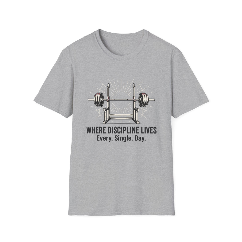 Where discipline lives T-Shirt