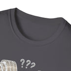 I Lift Because I Can’t Count That High – Heavy Barbell Edition T-Shirt