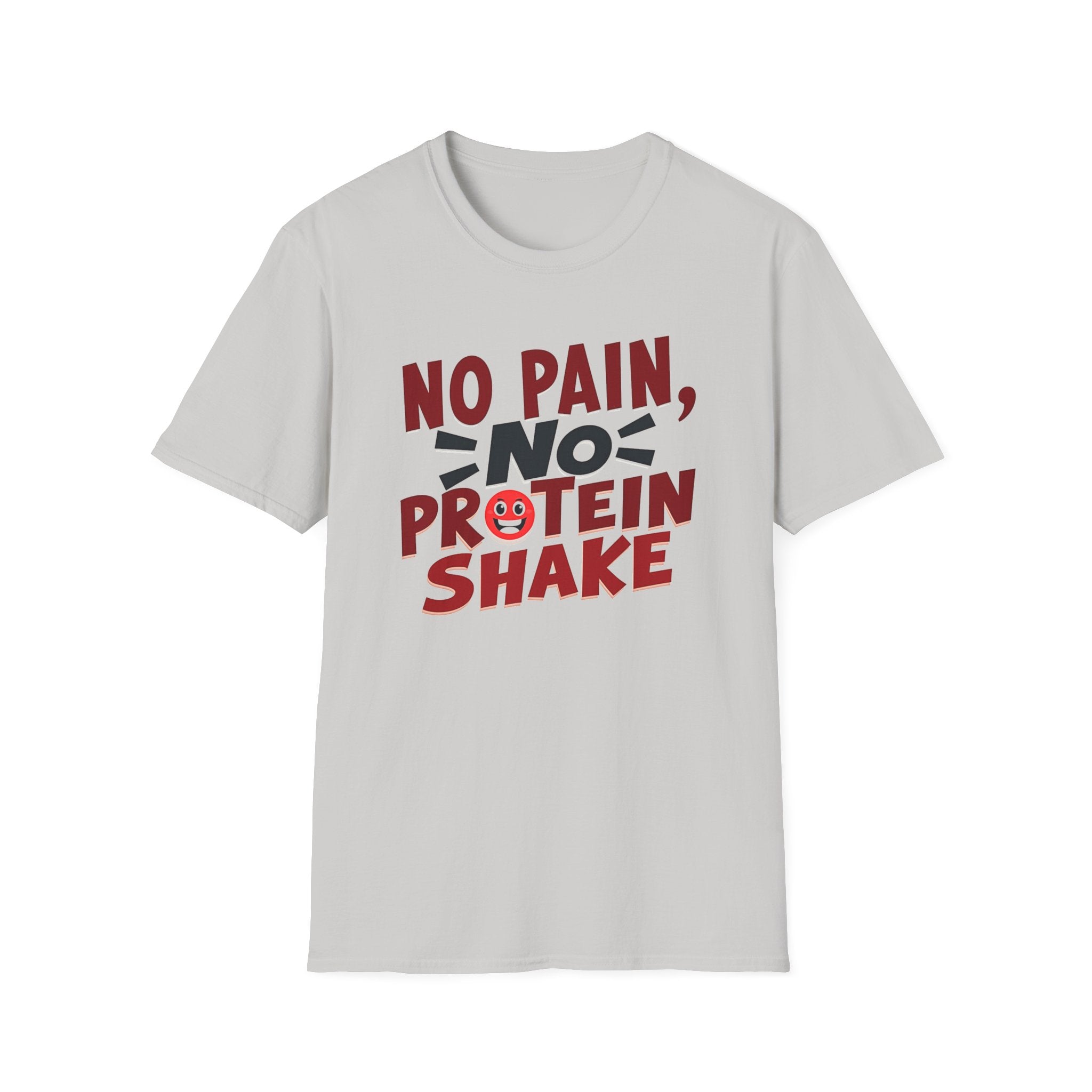 No Pain, No Protein Shake (Emoji Edition) T-Shirt