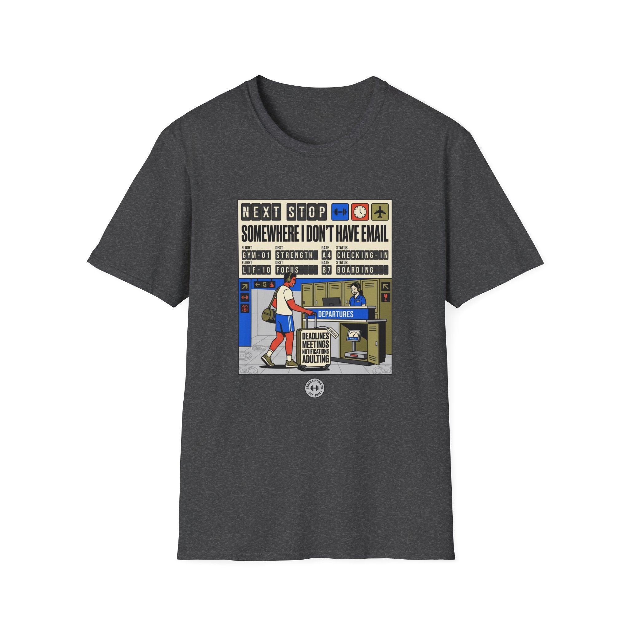 Next stop, somewhere I don't have email T-Shirt