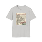 Application for one more set -  Push day T-Shirt