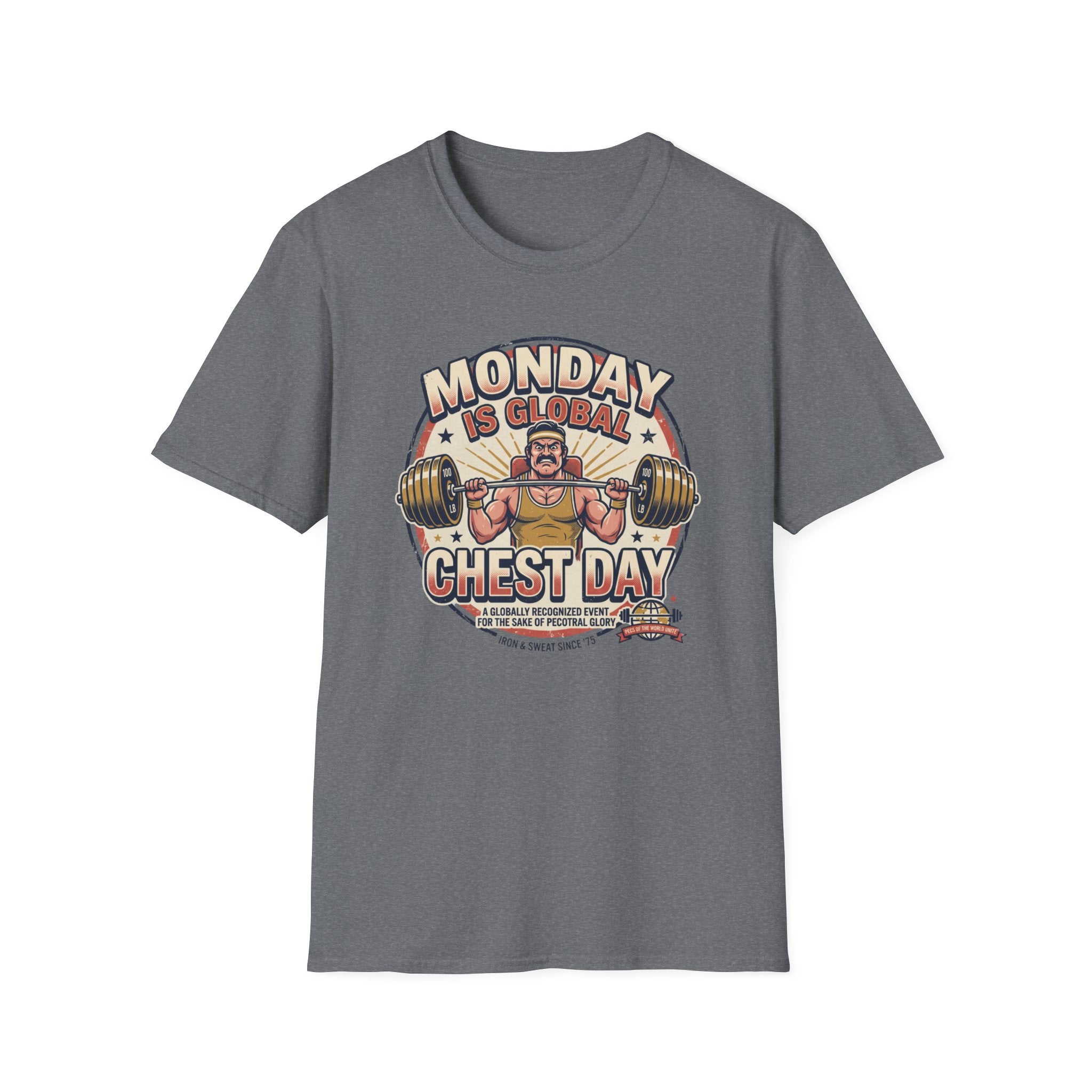 Monday is Global chest day - Global event T-Shirt