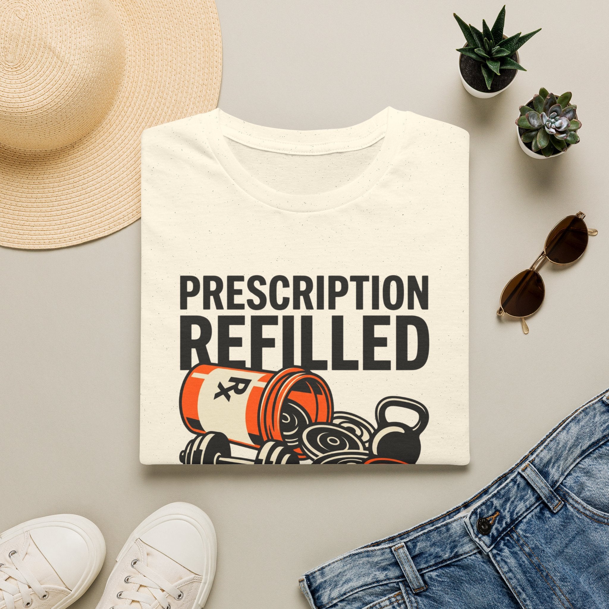 Prescription refilled for Gym T-Shirt