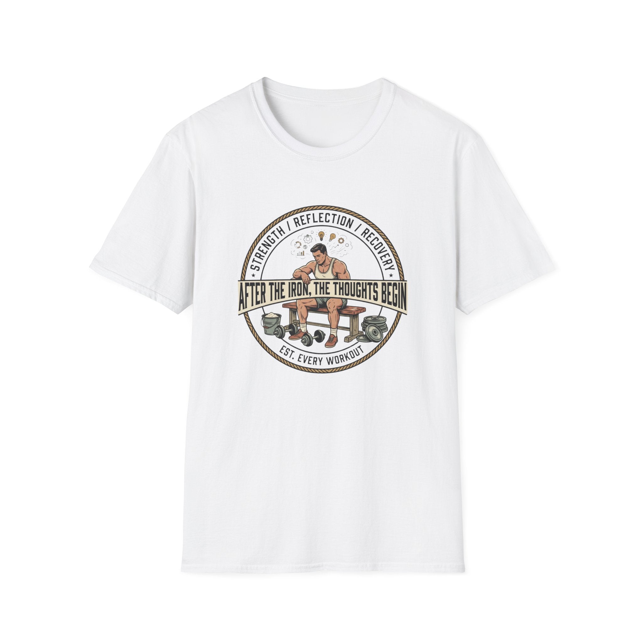 After the iron, the thoughts begin T-Shirt
