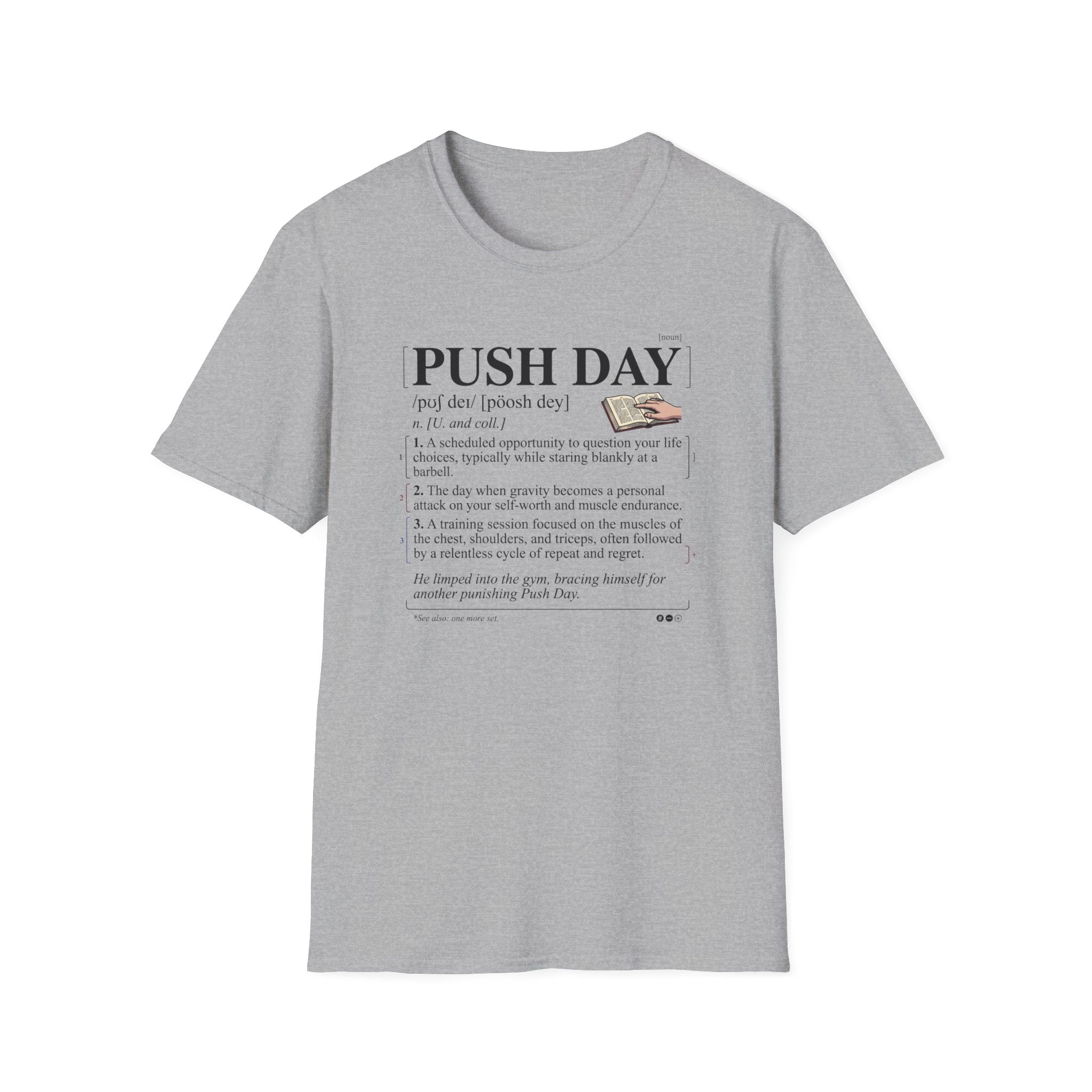 Push day - dictionary meaning T-Shirt