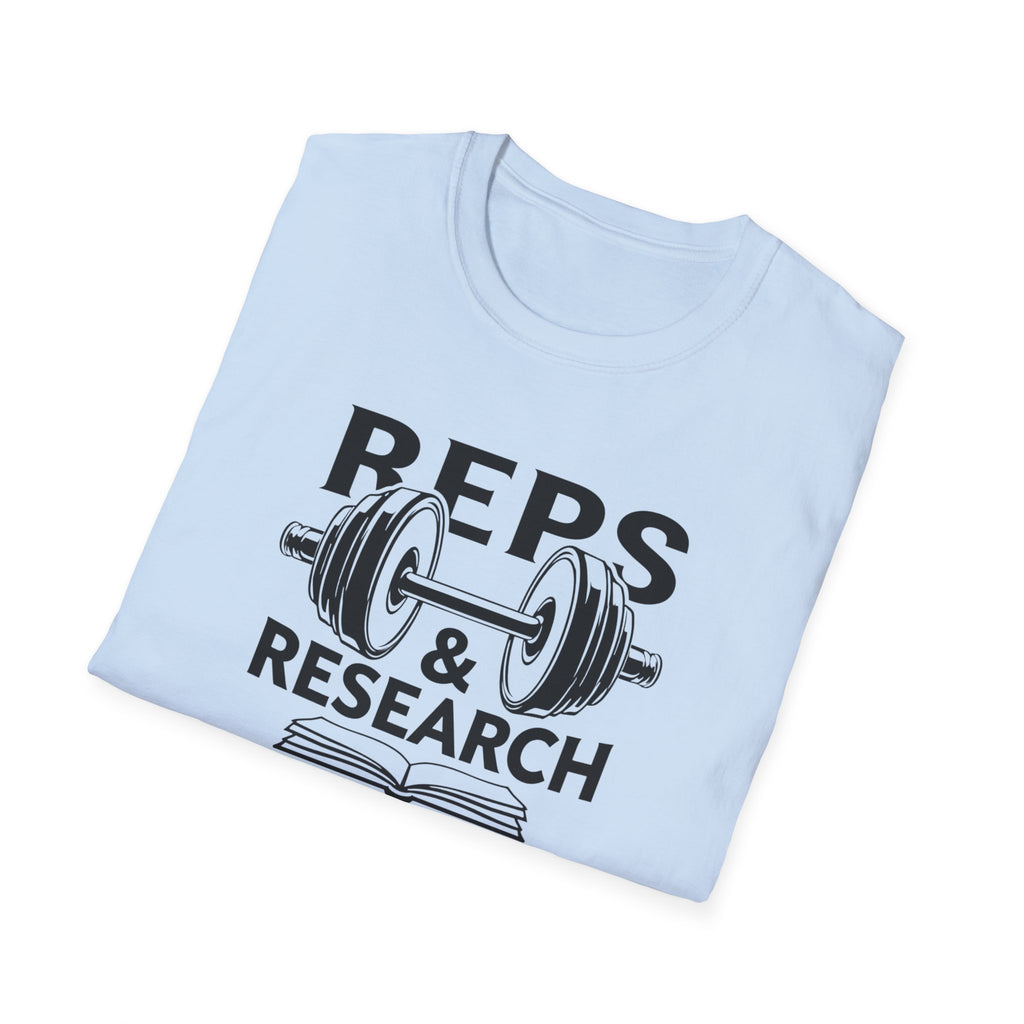 Reps & Research – Science Meets Strength T-Shirt