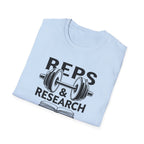Reps & Research – Science Meets Strength T-Shirt