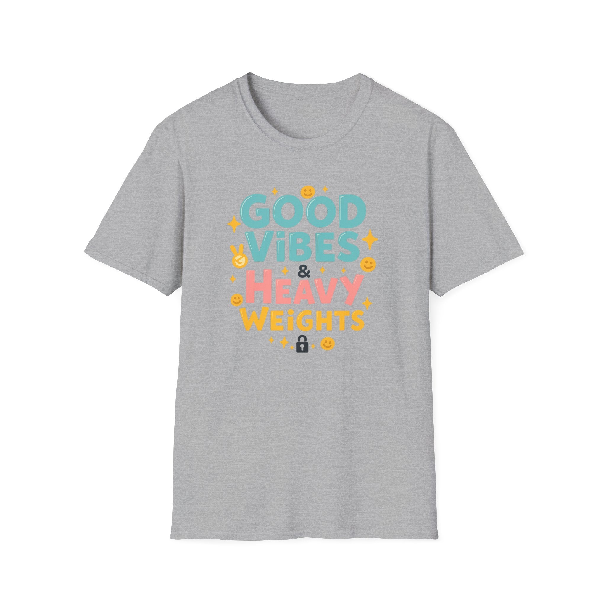 Good Vibes & Heavy Weights – Neon Mood Edition T-Shirt