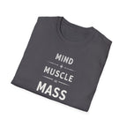 Mind + Muscle = Mass – Equation T-Shirt
