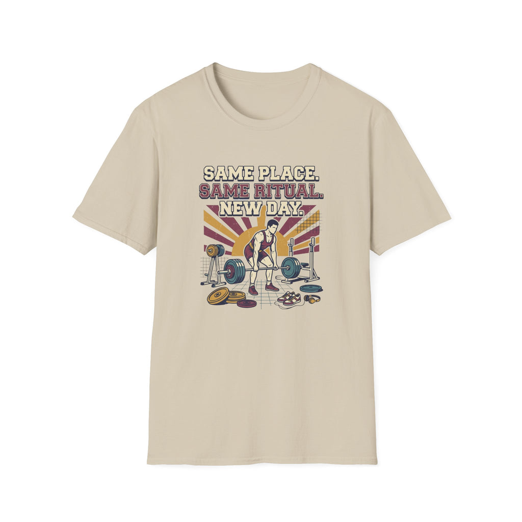 Same place. Same Ritual. New day T-Shirt