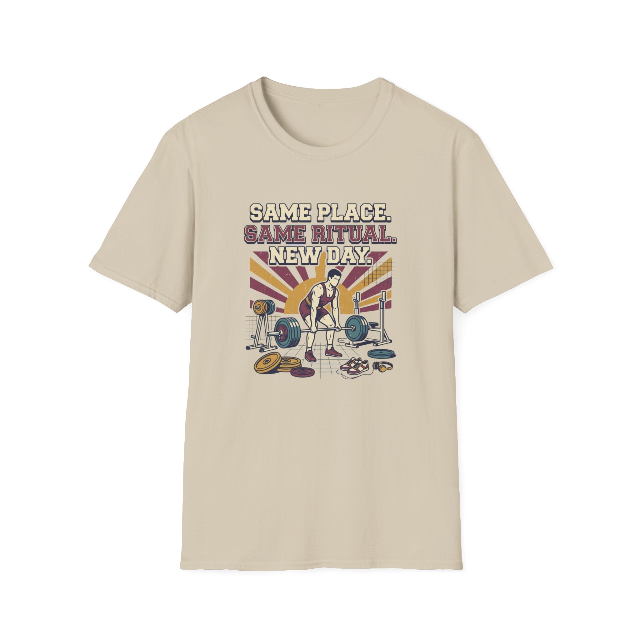 Same place. Same Ritual. New day T-Shirt