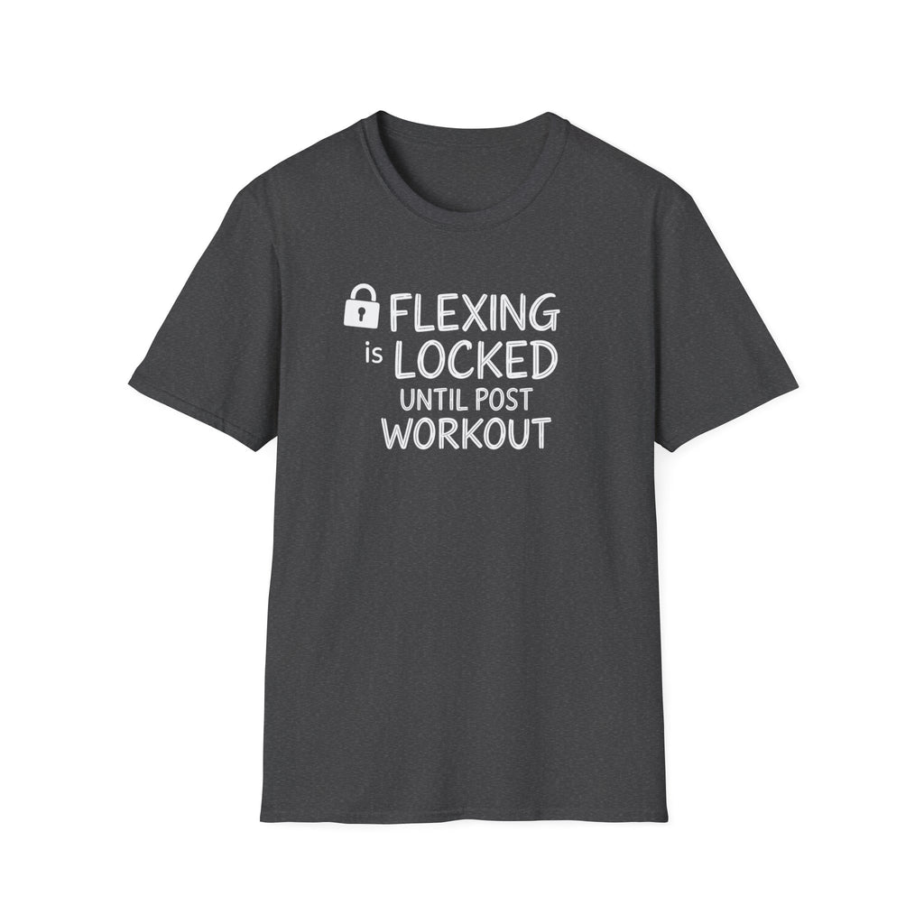 Flexing Locked – Post-Pump Protocol T-Shirt